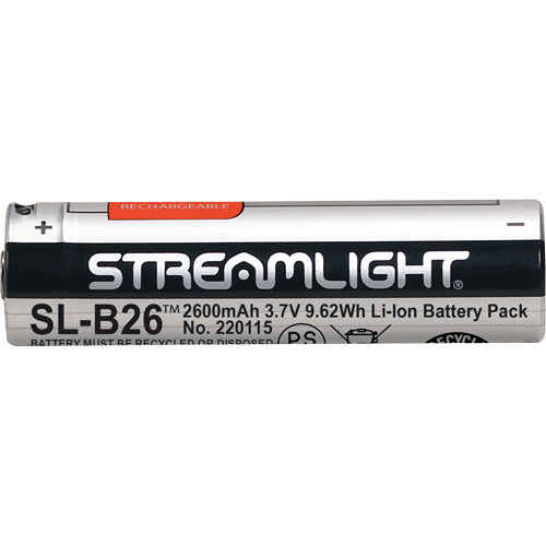 SL-B26&reg; Rechargeable USB Battery Pack, 18650, 3.7 V Rideout Tool & Machine Inc.
