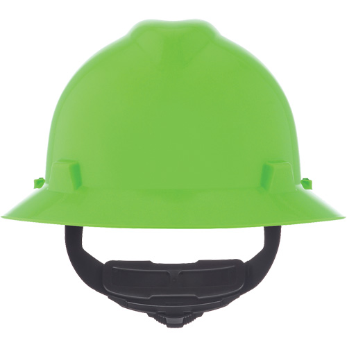 V-Gard&reg; Slotted Full-Brim Hardhat, Meets CSA Type 1, Ratchet Suspension, Non-Vented Rideout Tool & Machine Inc.