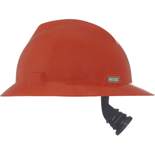 Casque de s&eacute;curit&eacute; &agrave; fente et bordure compl&egrave;te V-Gard, R&eacute;pond aux normes CSA type 1, Suspension Rochet, Non ventil&eacute; Rideout Tool & Machine Inc.