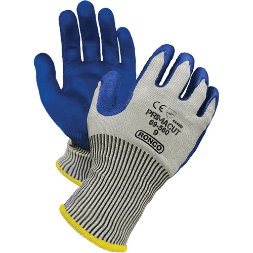 Gants r&eacute;sistant &agrave; la coupe PrimaCut, Taille 9, Calibre 13, Rev&ecirc;tement Nitrile, Enveloppe en PEHP, ANSI/ISEA 105 niveau 4/EN 388 niveau 5 Rideout Tool & Machine Inc.
