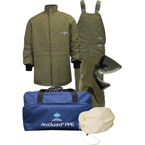 Arcguard Revolite Small Arc Flash Suit Kit with Lift Front Hood, 40 cal/cm² Rideout Tool & Machine Inc.