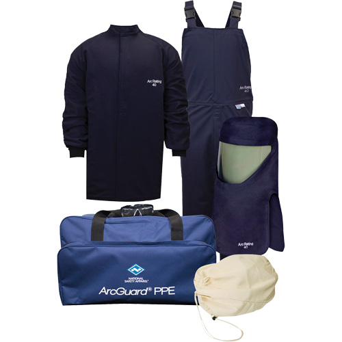 Arcguard Revolite Large Arc Flash Suit Kit with Lift Front Hood, 40 cal/cm² Rideout Tool & Machine Inc.