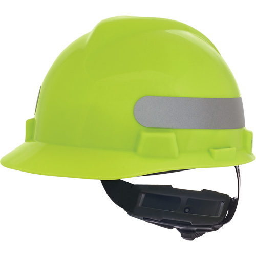 V-Gard&reg; Slotted Hard Hat, Meets CSA Type 1, Ratchet Suspension, Non-Vented Rideout Tool & Machine Inc.