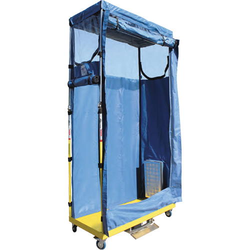 Containment Unit for Asbestos Abatement Rideout Tool & Machine Inc.