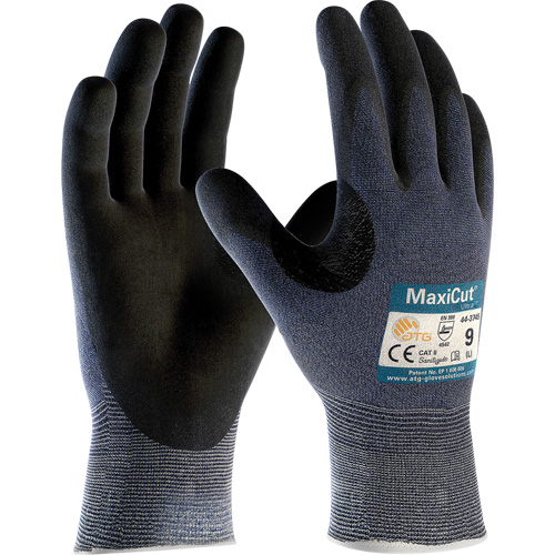 ATG MaxiCut&reg; Ultra Cut Resistant Gloves, Size X-Large, 15 Gauge, Foam Nitrile Coated, HPPE Shell, ASTM ANSI Level A3/EN 388 Level 5/EN 388 Level C Rideout Tool & Machine Inc.