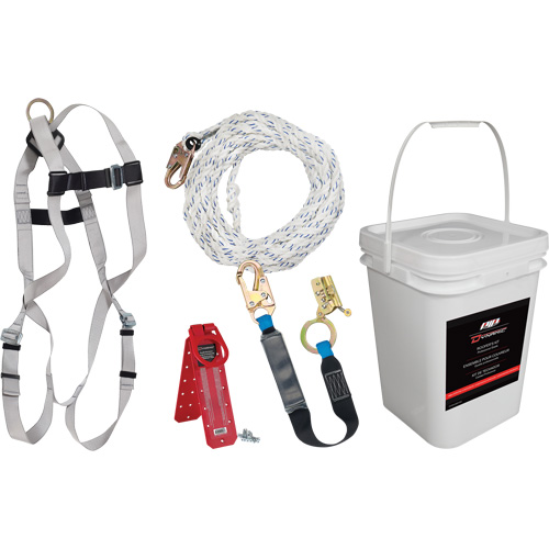 Dynamic Fall Protection Kit, Roofer's Kit Rideout Tool & Machine Inc.