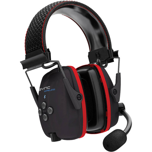 Protecteur auditif sans fil avec audio Bluetooth, Style Bandeau, 25 dB Rideout Tool & Machine Inc.