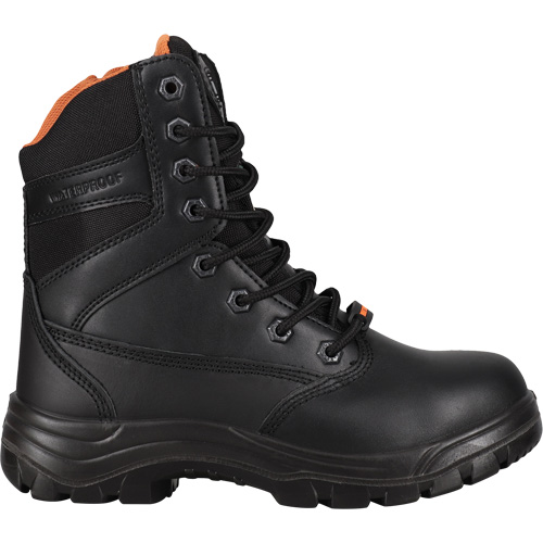 Bottes de s&eacute;curit&eacute;, Cuir, Embout Acier, Taille 6, Imperm&eacute;able Rideout Tool & Machine Inc.