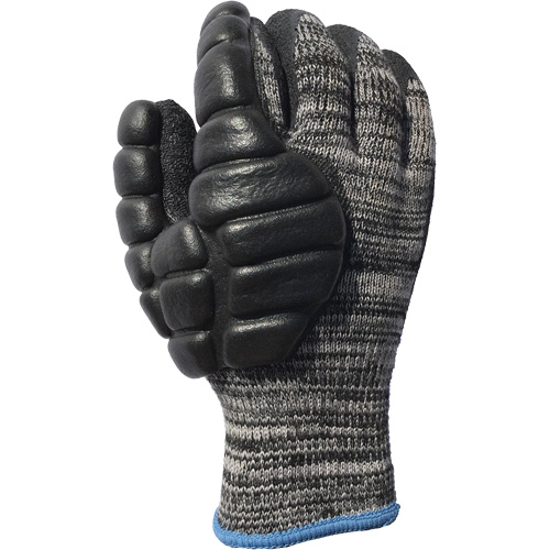 Anti-Impact Coated Hammer Gloves, 8/Medium, Synthetic Palm, Elastic Cuff Rideout Tool & Machine Inc.