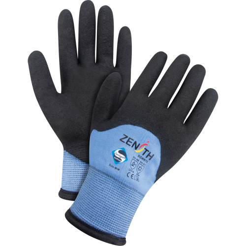 ZX-30° Premium Coated Gloves, Large, Foam PVC Coating, 15 Gauge, Nylon Shell Rideout Tool & Machine Inc.
