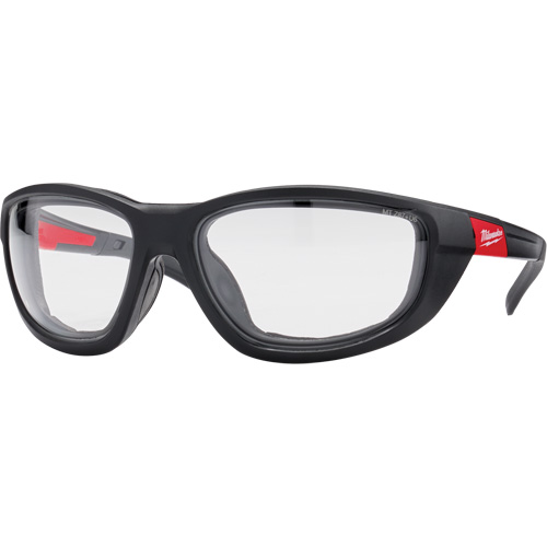 Lunettes de s&eacute;curit&eacute; performantes avec joints, Lentille Transparent, Antibu&eacute;e/Anti-&eacute;gratignures, ANSI Z87+/R&eacute;pond ou surpasse la norme CSA Z94.3 Rideout Tool & Machine Inc.