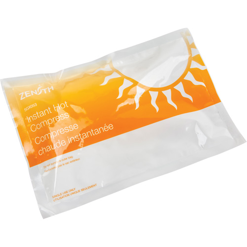 Compresse instantan&eacute;e, Chaud, Utilisation unique, 6" x 9" Rideout Tool & Machine Inc.