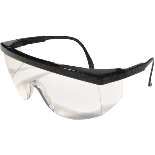 Lunettes de s&eacute;curit&eacute; Ferno, Lentille Transparent, Anti-&eacute;gratignures, R&eacute;pond ou surpasse la norme CSA Z94.3 Rideout Tool & Machine Inc.