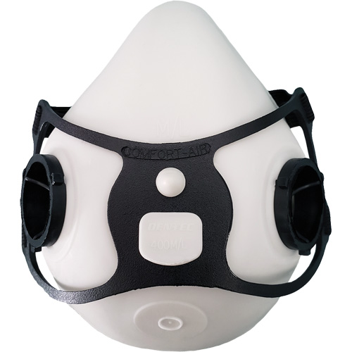 Comfort-Air&reg; 400Nx Half Mask without Exhalation Valve, Elastomer/Rubber, Medium/Large Rideout Tool & Machine Inc.