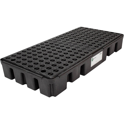 Black Diamond Low Profile Spill Pallet, 25.5 US gal. Spill Capacity, 49" x 24" x 6.5" Rideout Tool & Machine Inc.