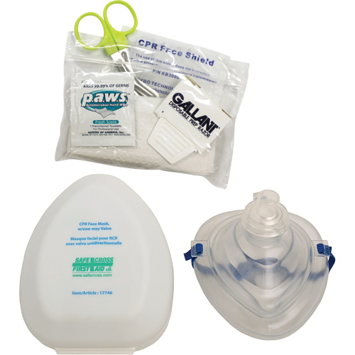 CPR Pocket Face Mask & Accessories Kit, Reusable Mask, Class 2 Rideout Tool & Machine Inc.