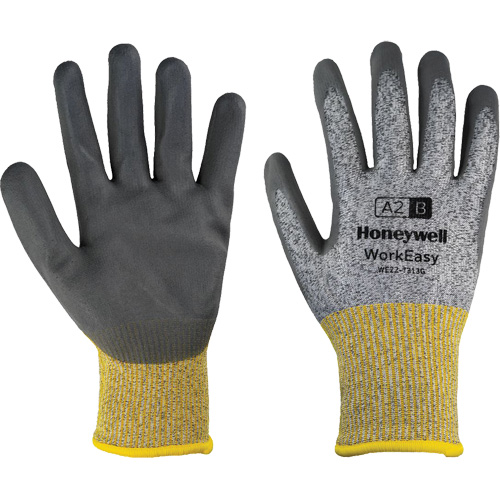 Gants de protection contre les coupures WorkEasy, Taille 2T-Grand/11, Calibre 13, Rev&ecirc;tement Mousse de nitrile, Enveloppe en PEHP/Fibre de verre, ASTM ANSI niveau A2/EN 388 niveau B Rideout Tool & Machine Inc.