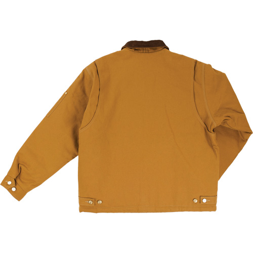 Veste de travail en toile lourde, Hommes, Petit, Brun Rideout Tool & Machine Inc.