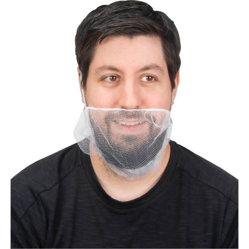 Beard Nets, Nylon, White Rideout Tool & Machine Inc.