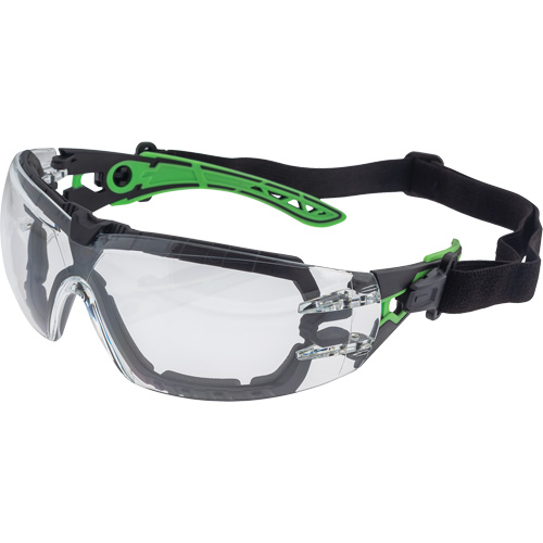 Lunettes de s&eacute;curit&eacute; 2021 Primo Veratti, Lentille Transparent, Antibu&eacute;e, ANSI Z87+/R&eacute;pond ou surpasse la norme CSA Z94.3 Rideout Tool & Machine Inc.