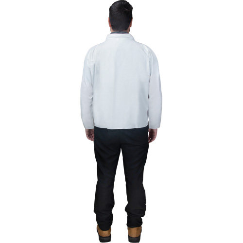 Disposable Shirt, Microporous, Small, White Rideout Tool & Machine Inc.