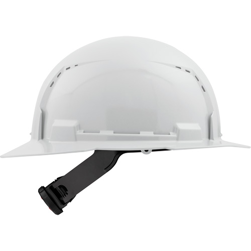 Full Brim Hardhat, Meets CSA Type 1, Ratchet Suspension, Vented Rideout Tool & Machine Inc.