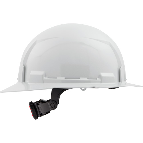 Full Brim Hardhat, CSA Type 1, Ratchet Suspension, Non-Vented Rideout Tool & Machine Inc.