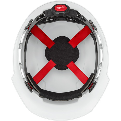 Casque de s&eacute;curit&eacute; &agrave; bordure avant, R&eacute;pond aux normes CSA type 1, Suspension Rochet, Ventil&eacute; Rideout Tool & Machine Inc.
