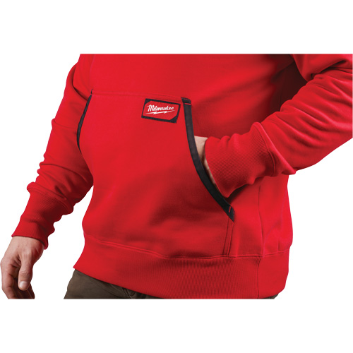 Chandail &agrave; capuchon lourd, Hommes, Petit, Rouge Rideout Tool & Machine Inc.