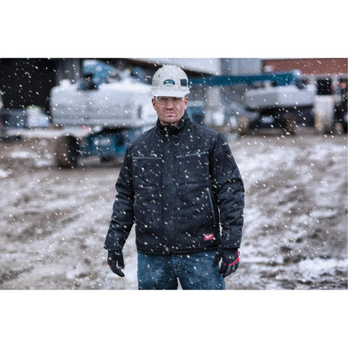 Blouson classique GridIron, Hommes, Petit, Noir Rideout Tool & Machine Inc.