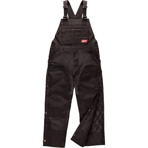 Salopette GridIron courte avec fermeture &agrave; glissi&egrave;re jusqu'&agrave; la cuisse, Hommes, 2T-Grand, Noir Rideout Tool & Machine Inc.