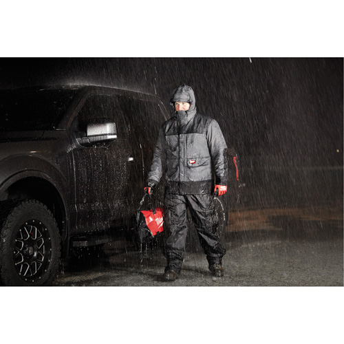 Blouson imperm&eacute;able Hydrobreak, Hommes, 3T-Grand, Gris Rideout Tool & Machine Inc.