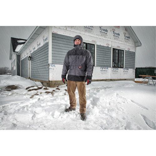 Blouson imperm&eacute;able Hydrobreak, Hommes, 3T-Grand, Gris Rideout Tool & Machine Inc.