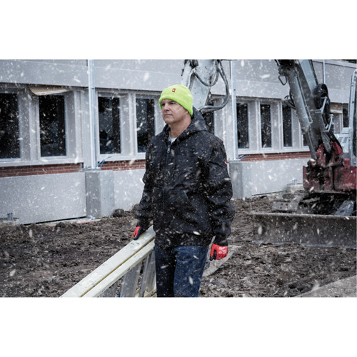 Tuque &agrave; revers haute visibilit&eacute;, Taille unique, Vert Rideout Tool & Machine Inc.