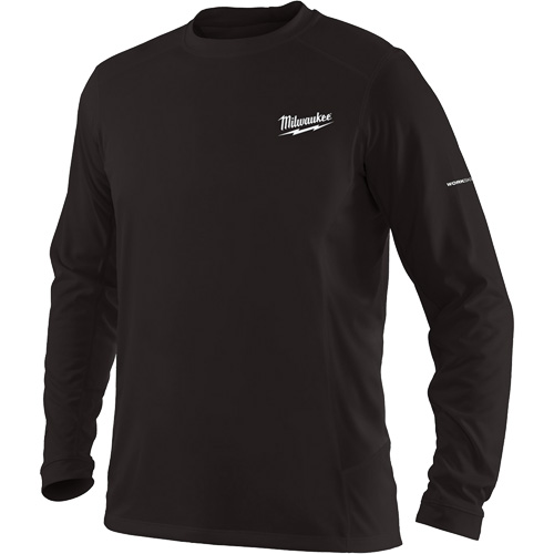 Workskin Long Sleeve Shirt, Men's, Small, Black Rideout Tool & Machine Inc.