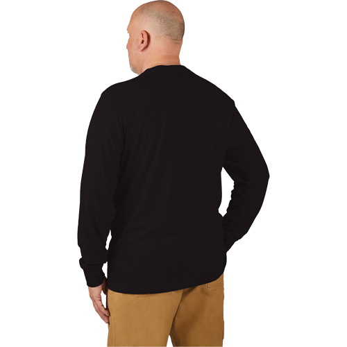 Hybrid Work Tee Shirt, Men's, Small, Black Rideout Tool & Machine Inc.