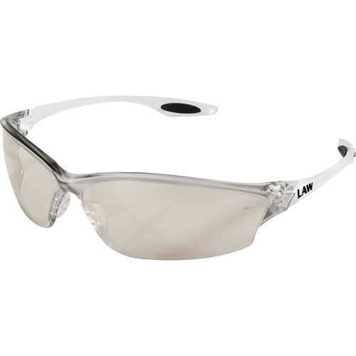 Lunettes de s&eacute;curit&eacute; de s&eacute;rie LW2 Law, Lentille Transparent/Int&eacute;rieur/ext&eacute;rieur, Anti-&eacute;gratignures, ANSI Z87+/R&eacute;pond ou surpasse la norme CSA Z94.3 Rideout Tool & Machine Inc.