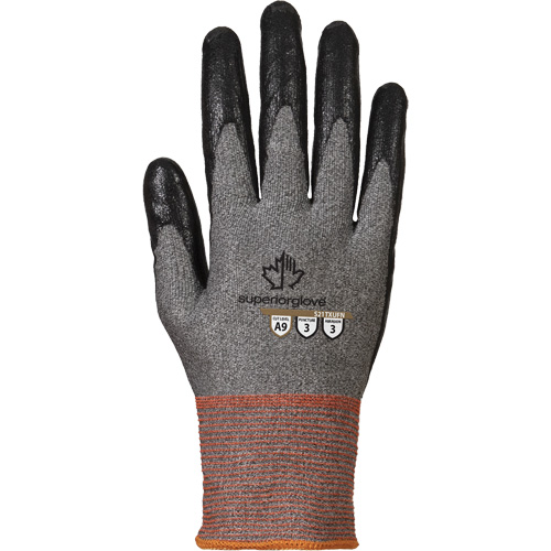Coated Gloves, Size 5, 21 Gauge, Nitrile Coated, TenActiv Shell, ASTM ANSI Level A9 Rideout Tool & Machine Inc.