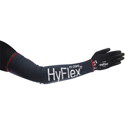 Manchon de compression &eacute;troit et long HyFlex, 18", Kevlar/Polyamide/Spandex/Acier inoxydable, Bleu Rideout Tool & Machine Inc.