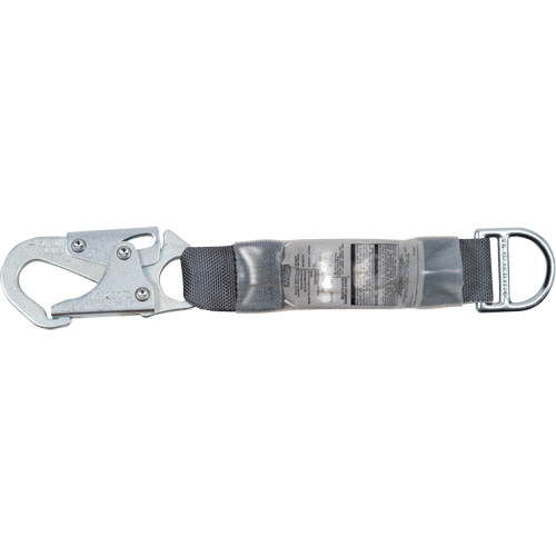 V-Series Standard Energy Absorbing Lanyard, Snap Hook Center, Snap Hook Leg Ends, Polyester Rideout Tool & Machine Inc.