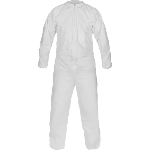 CleanMax&reg; Clean Manufactured Non-Sterile Coverall, Medium, White, Microporous Rideout Tool & Machine Inc.
