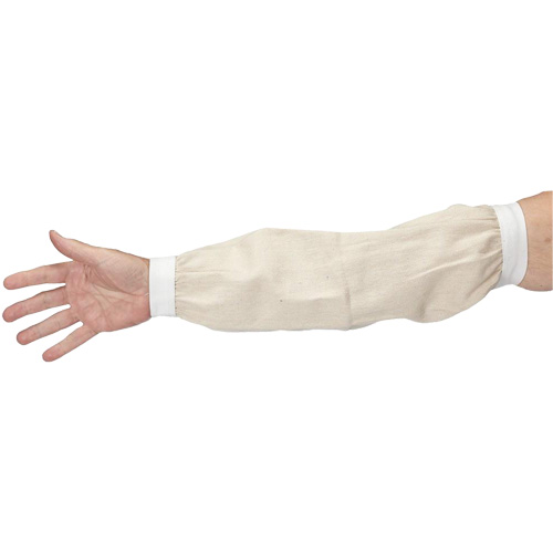 Sleeves, 18", Cotton, White Rideout Tool & Machine Inc.