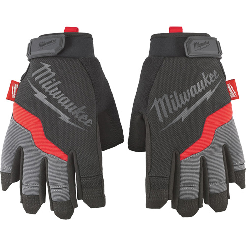 Performance Fingerless Gloves, Synthetic Palm, Size Small Rideout Tool & Machine Inc.