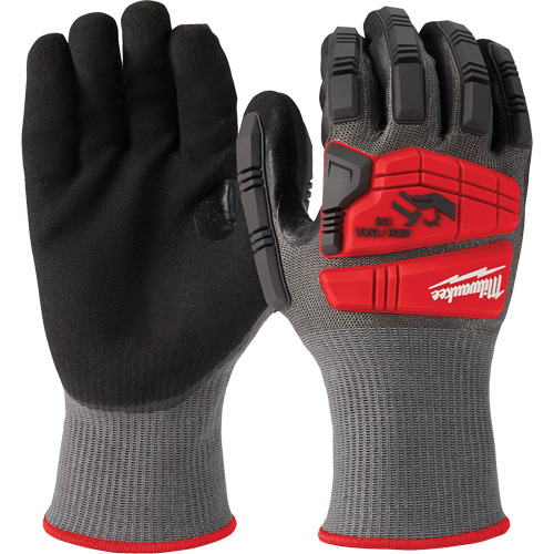 Gants r&eacute;sistants aux chocs et aux coupures, Taille T-Grand, Calibre 18, Rev&ecirc;tement Nitrile, ANSI/ISEA 105 niveau 5 Rideout Tool & Machine Inc.