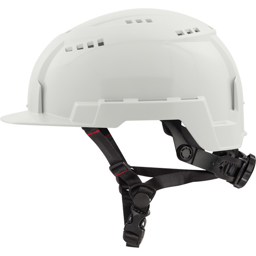 Casque &agrave; bordure avant avec support &agrave; lampe de poche Bolt, Suspension Rochet Rideout Tool & Machine Inc.