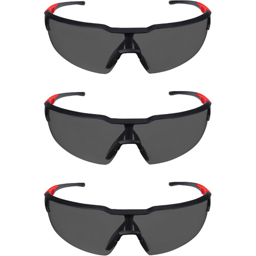 Lunettes de s&eacute;curit&eacute;, Lentille Fum&eacute;e, Anti-&eacute;gratignures, ANSI Z87+/R&eacute;pond ou surpasse la norme CSA Z94.3 Rideout Tool & Machine Inc.