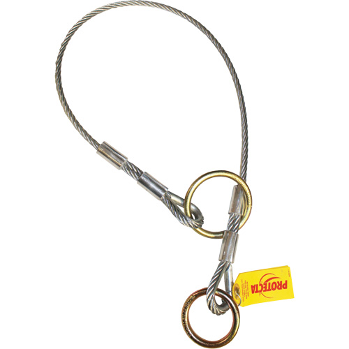 Adaptateur pour c&acirc;ble &agrave; deux anneaux, Fixation universelle, Usage Temporaire Rideout Tool & Machine Inc.