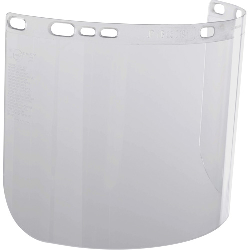 Visi&egrave;re moul&eacute;e transparente F20 Rideout Tool & Machine Inc.