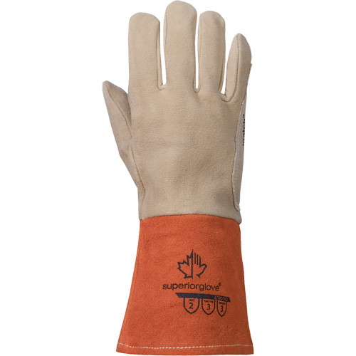 TIG Welding Gloves, Grain Deerskin, Size Medium Rideout Tool & Machine Inc.