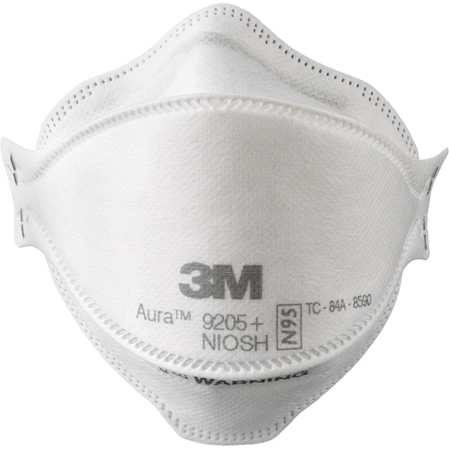 Respirateur contre les particules Aura, N95, Certifi&eacute; NIOSH, Profil bas/Taille unique Rideout Tool & Machine Inc.